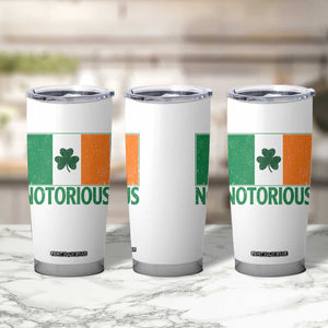 Irish Pride Boxing Fighting Notorious Tumbler Cup Vintage Ireland Flag Irish Retro Throwback TS10 Print Your Wear