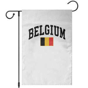 Vintage Belgium Garden Flag Belgian Soccer Football Pride Gift for Fans TS10 White Print Your Wear