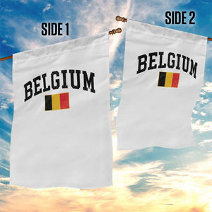 Vintage Belgium Garden Flag Belgian Soccer Football Pride Gift for Fans TS10 Print Your Wear