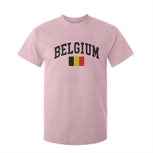 Vintage Belgium T Shirt For Kid Belgian Soccer Football Pride Gift for Fans TS10 Print Your Wear