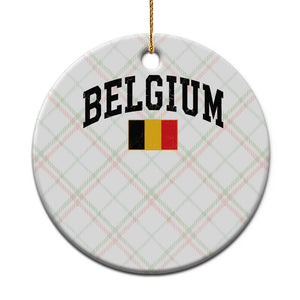 Vintage Belgium Ceramic Ornament Belgian Soccer Football Pride Gift for Fans TS10 1pc Christmas Plaid Print Your Wear