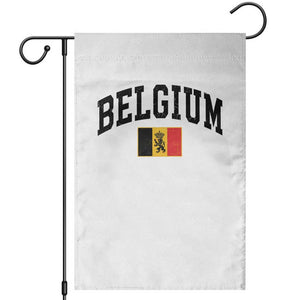 Vintage Belgium Garden Flag Lion Royal Flag Graphic Belgian Soccer Football Pride Gift for Fans TS10 White Print Your Wear