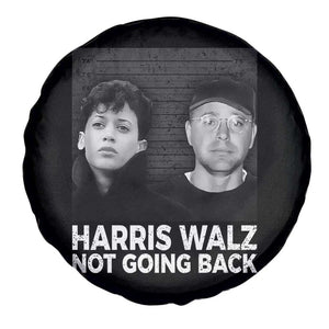 Harris Walz Spare Tire Cover Vintage We Are Not Going Back TS10 Print Your Wear