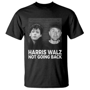 Harris Walz T Shirt Vintage We Are Not Going Back TS10 Black Print Your Wear