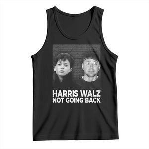 Harris Walz Tank Top Vintage We Are Not Going Back TS10 Black Print Your Wear
