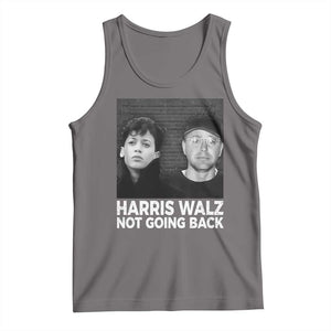 Harris Walz Tank Top Vintage We Are Not Going Back TS10 Deep Heather Print Your Wear