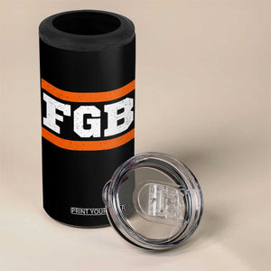 BF Game Day 4 in 1 Can Cooler Tumbler FGB Football Fans TS10 Print Your Wear