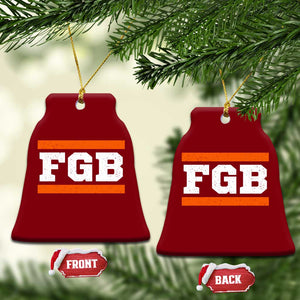BF Game Day Ceramic Ornament FGB Football Fans TS10 Print Your Wear