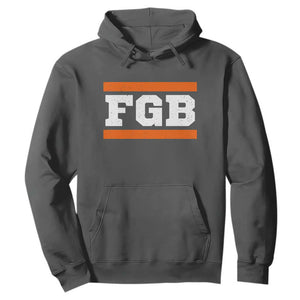 BF Game Day Hoodie FGB Football Fans TS10 Dark Heather Print Your Wear