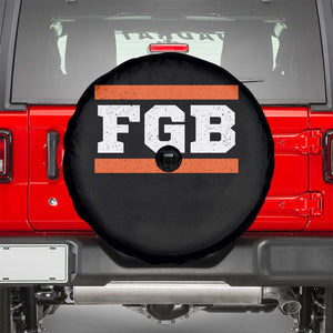 BF Game Day Spare Tire Cover FGB Football Fans TS10 Black Print Your Wear