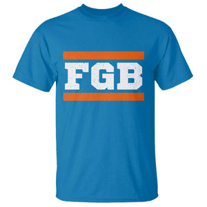 BF Game Day T Shirt FGB Football Fans TS10 Sapphire Print Your Wear