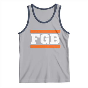 BF Game Day Tank Top FGB Football Fans TS10 Athletic Heather Navy Print Your Wear