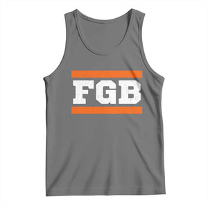 BF Game Day Tank Top FGB Football Fans TS10 Black Heather Print Your Wear