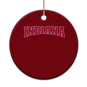 Retro Indiana Ceramic Ornament Vintage Athletic Sports Style 80s 90s Red Design TS10 1pc Red Print Your Wear