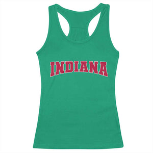 Retro Indiana Racerback Tank Top Vintage Athletic Sports Style 80s 90s Red Design TS10 Irish Green Print Your Wear