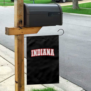 Indiana Fan Garden Flag Vintage Athletic Sports Game Day TS10 Print Your Wear