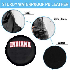 Indiana Fan Spare Tire Cover Vintage Athletic Sports Game Day TS10 Print Your Wear