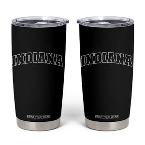 Indiana Tumbler Cup Vintage Athletic Sports Game Day TS10 Black Print Your Wear