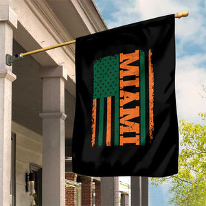 Vintage Miami Garden Flag Classic Retro City USA Flag Game Day TS10 Print Your Wear