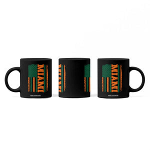 Vintage Miami Coffee Mug Classic Retro City USA Flag Game Day TS10 Print Your Wear