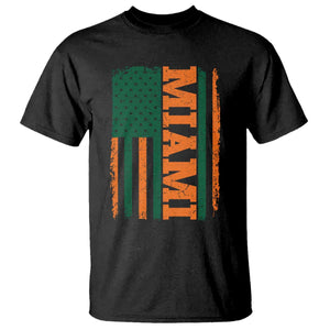 Vintage Miami T Shirt Classic Retro City USA Flag Game Day TS10 Black Print Your Wear