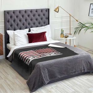 Indiana Fan Throw Blanket Classic Retro City USA Flag Patriotic American TS10 Print Your Wear