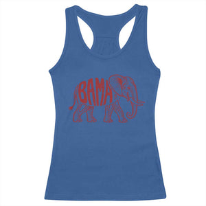 Alabama Fan Racerback Tank Top Retro Vintage City Elephant Bama Mascot Game Day TS10 Royal Blue Print Your Wear