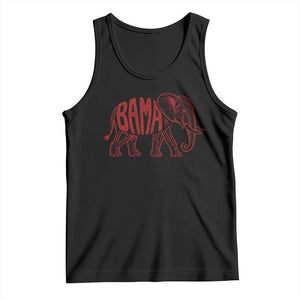 Alabama Fan Tank Top Retro Vintage City Elephant Bama Mascot Game Day TS10 Black Print Your Wear