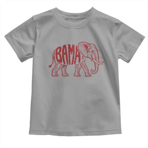 Alabama Fan Toddler T Shirt Retro Vintage City Elephant Bama Mascot Game Day TS10 Sport Gray Print Your Wear