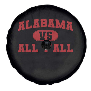 Alabama Fan Spare Tire Cover Vintage Sports Design Red Design Game Day TS10 Print Your Wear