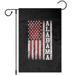 Alabama Fan Garden Flag Classic Retro City USA Flag Patriotic American TS10 Black Print Your Wear