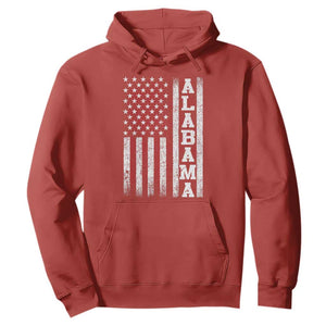 Alabama Fan Hoodie Classic Retro City USA Flag Patriotic American TS10 Red Print Your Wear
