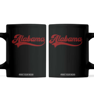 Alabama Fan Coffee Mug Vintage City Athletic Sports Game Day TS10 Black Print Your Wear