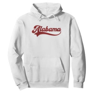 Alabama Fan Hoodie Vintage City Athletic Sports Game Day TS10 White Print Your Wear