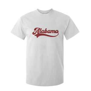 Alabama Fan T Shirt For Kid Vintage City Athletic Sports Game Day TS10 White Print Your Wear
