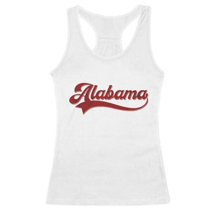 Alabama Fan Racerback Tank Top Vintage City Athletic Sports Game Day TS10 White Print Your Wear