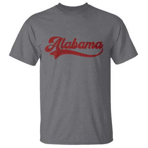 Alabama Fan T Shirt Vintage City Athletic Sports Game Day TS10 Charcoal Print Your Wear