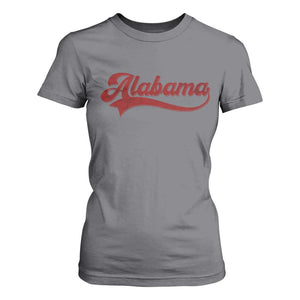 Alabama Fan T Shirt For Women Vintage City Athletic Sports Game Day TS10 Charcoal Print Your Wear