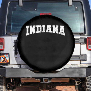Retro Indiana Spare Tire Cover Vintage Athletic Sports Style 80s 90s TS10 No hole Black Print Your Wear