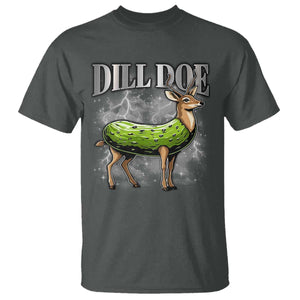 Dill Doe T Shirt Funny Adult Humor Pickle Deer Bootleg Graphic 90s TS10 Dark Heather Print Your Wear