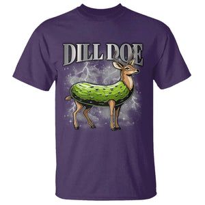 Dill Doe T Shirt Funny Adult Humor Pickle Deer Bootleg Graphic 90s TS10 Purple Print Your Wear