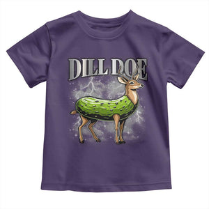 Dill Doe Toddler T Shirt Funny Adult Humor Pickle Deer Bootleg Graphic 90s TS10 Purple Print Your Wear