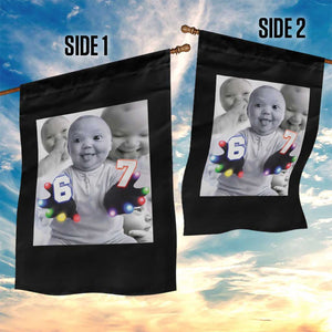 Gloving Niche 67 Ai Baby Meme Garden Flag Six Seven Hand Funny Laughing Baby TS10 Print Your Wear