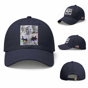 Gloving Niche 67 Ai Baby Meme Baseball Cap Six Seven Hand Funny Laughing Baby TS10 Baseball Cap Universal Fit Navy Print Your Wear