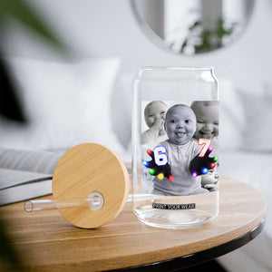 Gloving Niche 67 Ai Baby Meme Glass Can Six Seven Hand Funny Laughing Baby TS10 Print Your Wear
