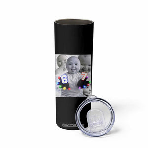 Gloving Niche 67 Ai Baby Meme Skinny Tumbler Six Seven Hand Funny Laughing Baby TS10 Print Your Wear