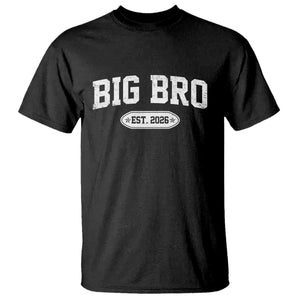 Big Bro Est 2026 T Shirt Big Brother Baby Announcement