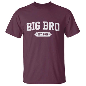 Big Bro Est 2026 T Shirt Big Brother Baby Announcement