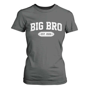 Big Bro Est 2026 T Shirt For Women Big Brother Baby Announcement