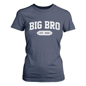 Big Bro Est 2026 T Shirt For Women Big Brother Baby Announcement